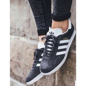 Adidas Shoes Adidas Gazelle Charcoal Gray Men Sz 95wo Sz 1 Poshmark